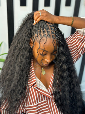 Gypsy/Goddess Braids 100% virgin Deep Wave Human Hair